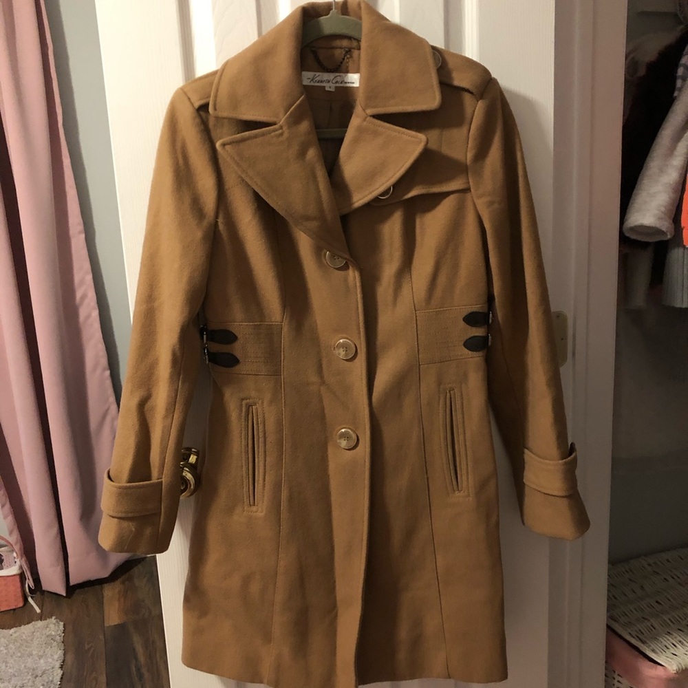 Kenneth Cole Pea Coat - Camel